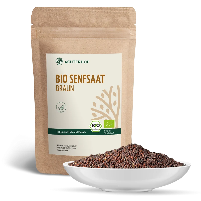 Senfsaat braun ganz Bio (250g)