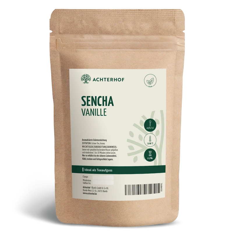 Grüner Tee Sencha Vanille (100g)