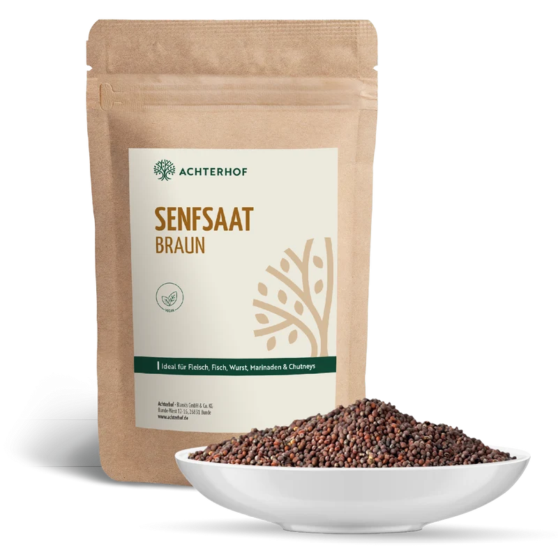 Senfsaat braun ganz (500g)