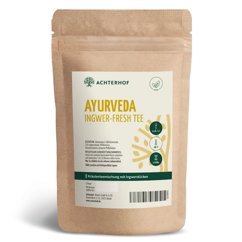 Ayurveda Tee Ingwer-Fresh (250g)