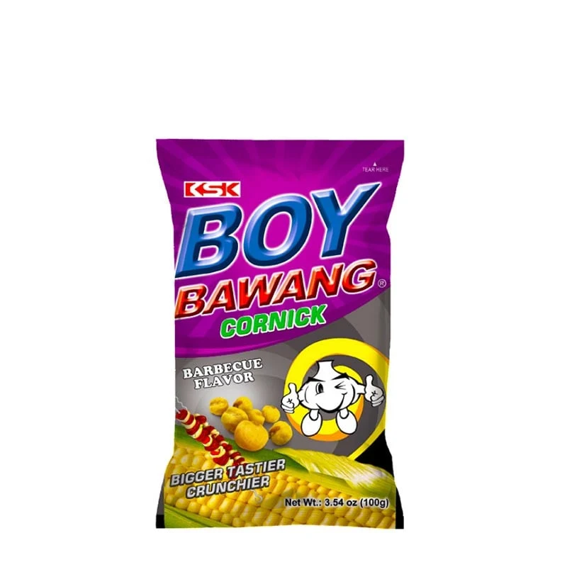 Knusprige Maiskörner BBQ-Geschmack Boy Bawang