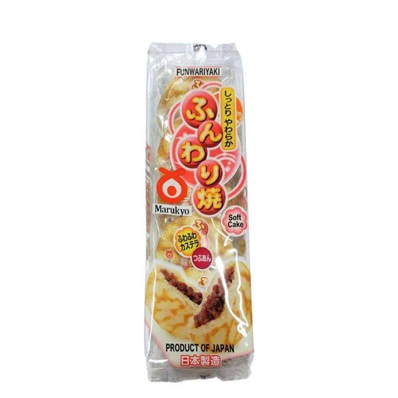 Funwariyaki (Pfannkuchen mit Azukibohnen) 5 Stück
