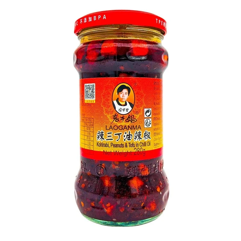 Lao Gan Ma (Kohlrabi Tofu & Erdnüsse) 280g