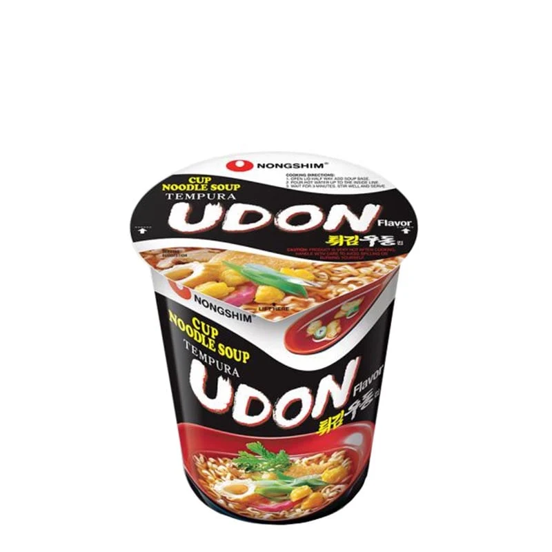 Udon, Nudeln mit Tempurageschmack