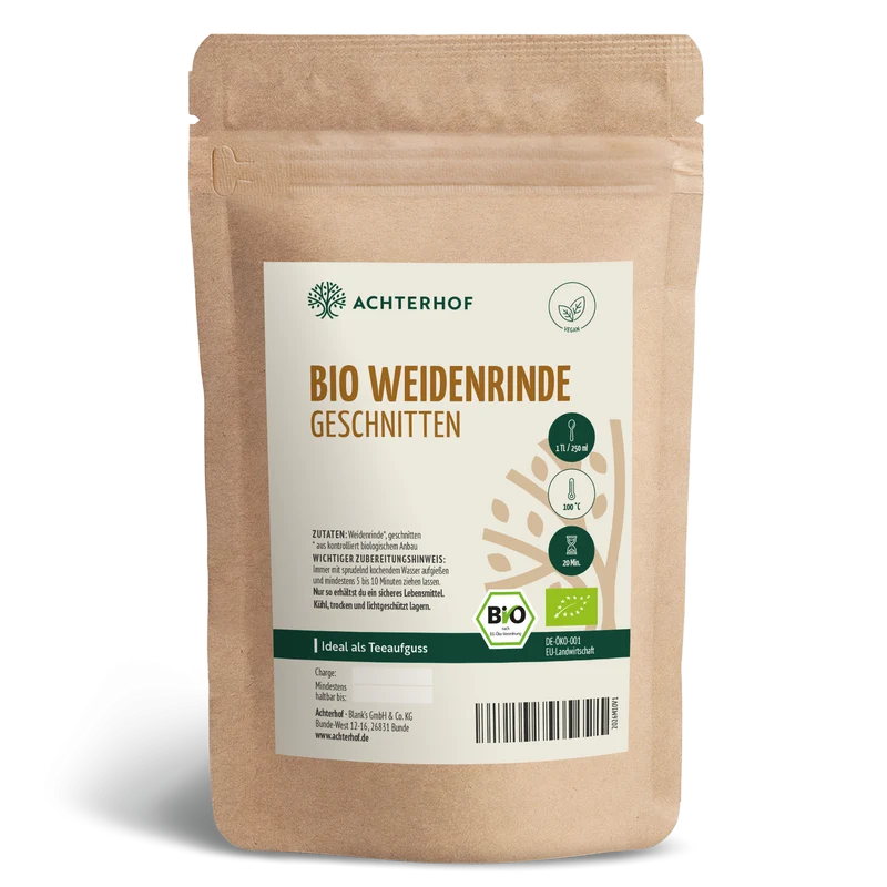 Weidenrinde geschnitten Bio (500g)