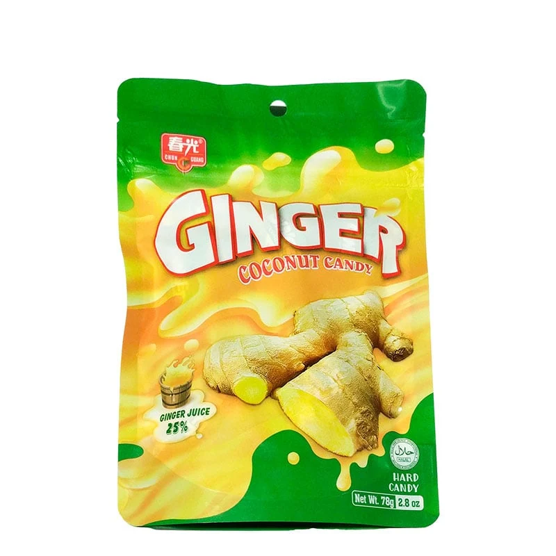 Ingwer und Kokos Bonbons