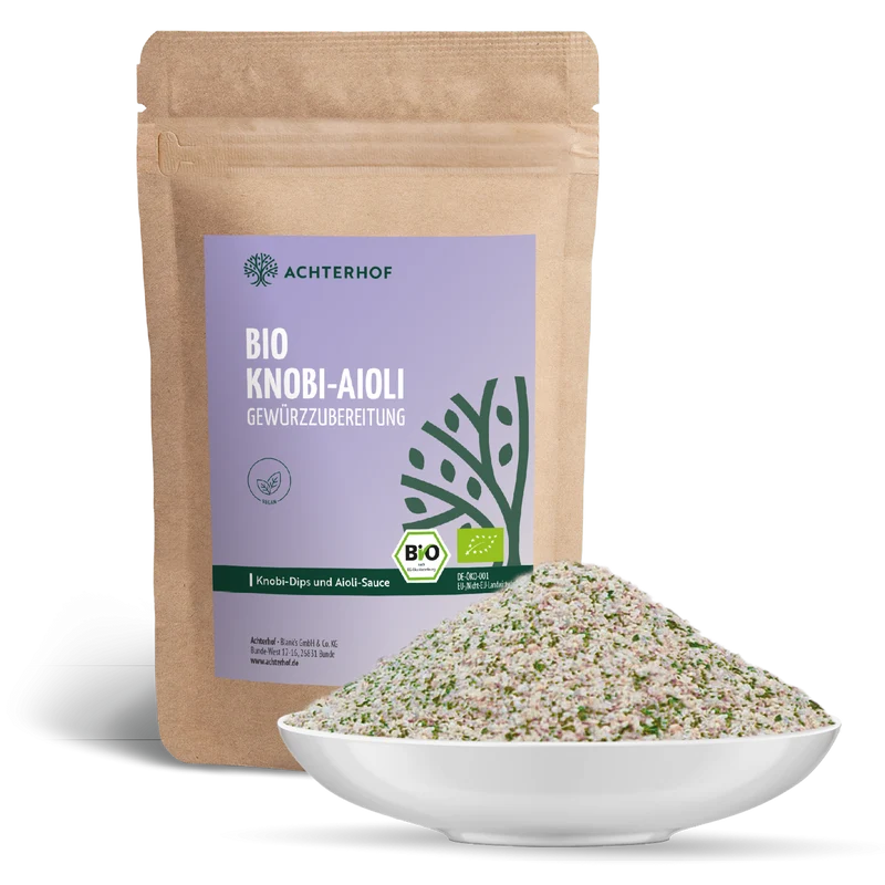 Knobi-Aioli Gewürzzubereitung Bio (100g)