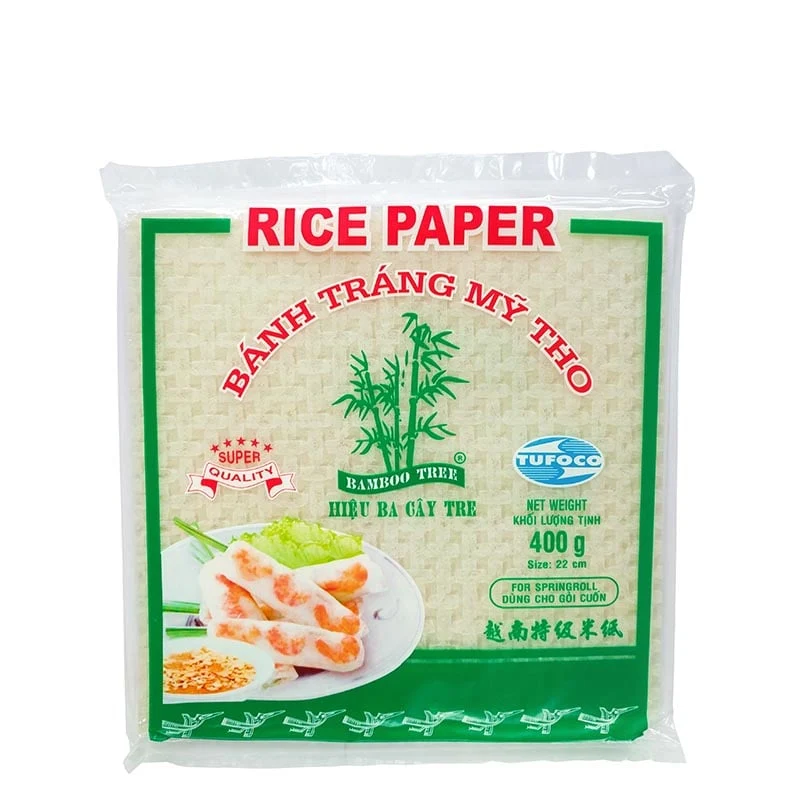 Reispapier, frische Frühlingsrollen 22 cm 400g