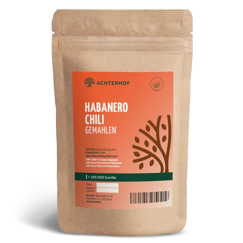 Habanero Chili gemahlen (50g)