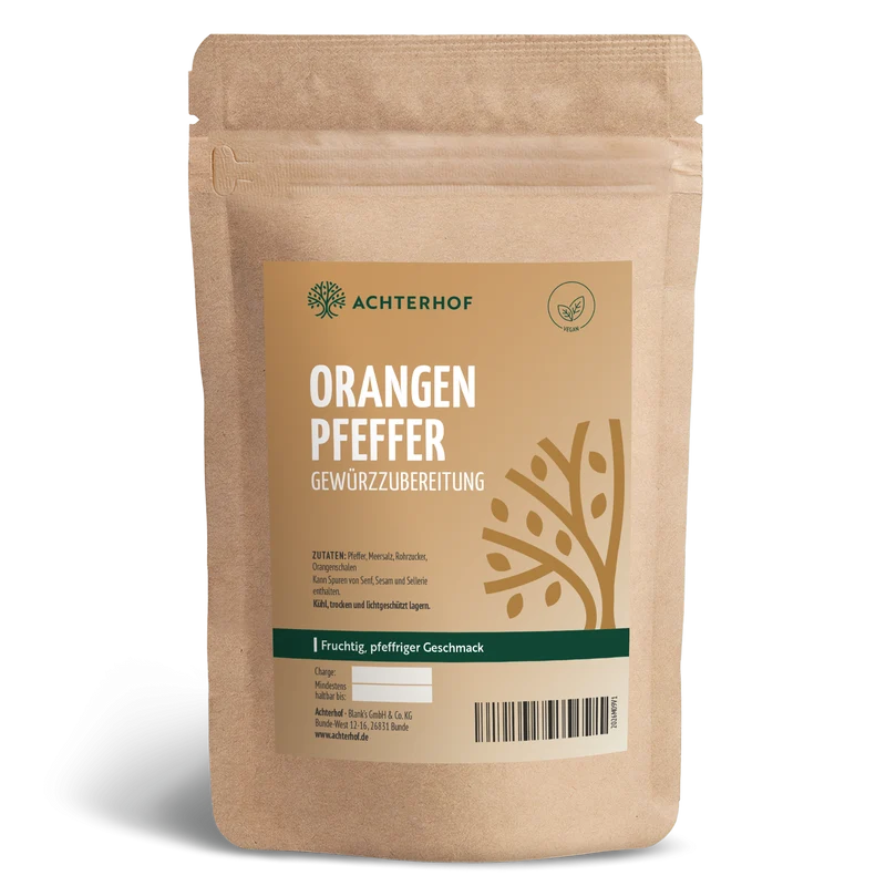 Orangenpfeffer Gewürzzubereitung (100g)