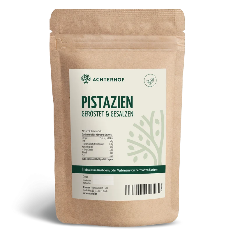 Pistazien geröstet & gesalzen (500g)