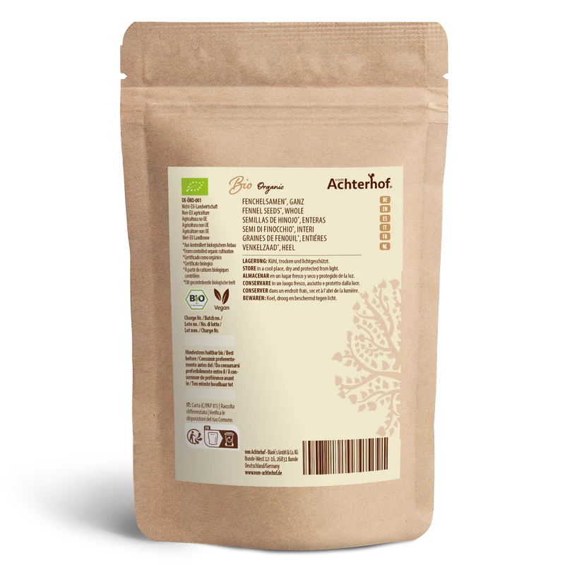Fenchelsamen ganz Bio (500g)