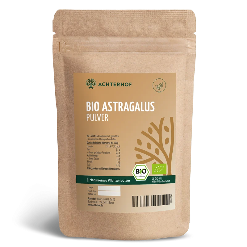 Astragaluswurzel Pulver Bio (500g)
