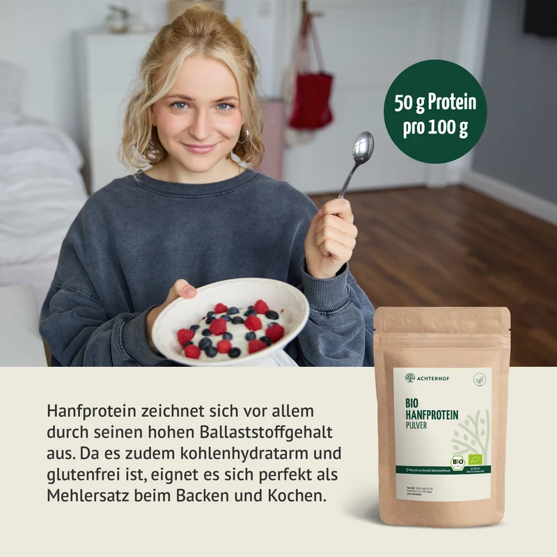 Bio Hanfprotein Pulver (250g)