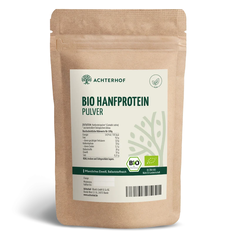 Bio Hanfprotein Pulver (500g)