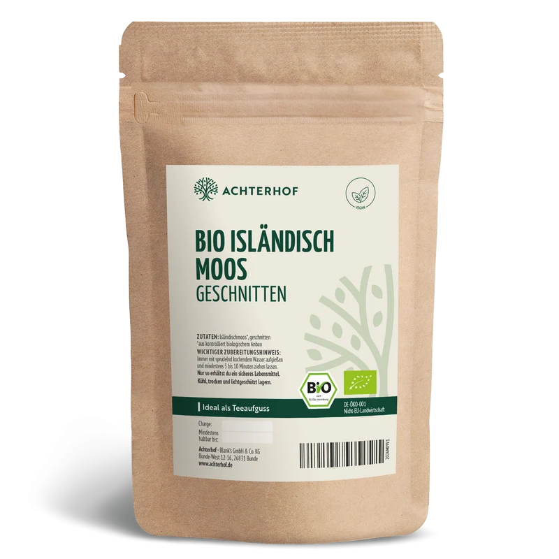 Isländisch Moos geschnitten Bio (100g)