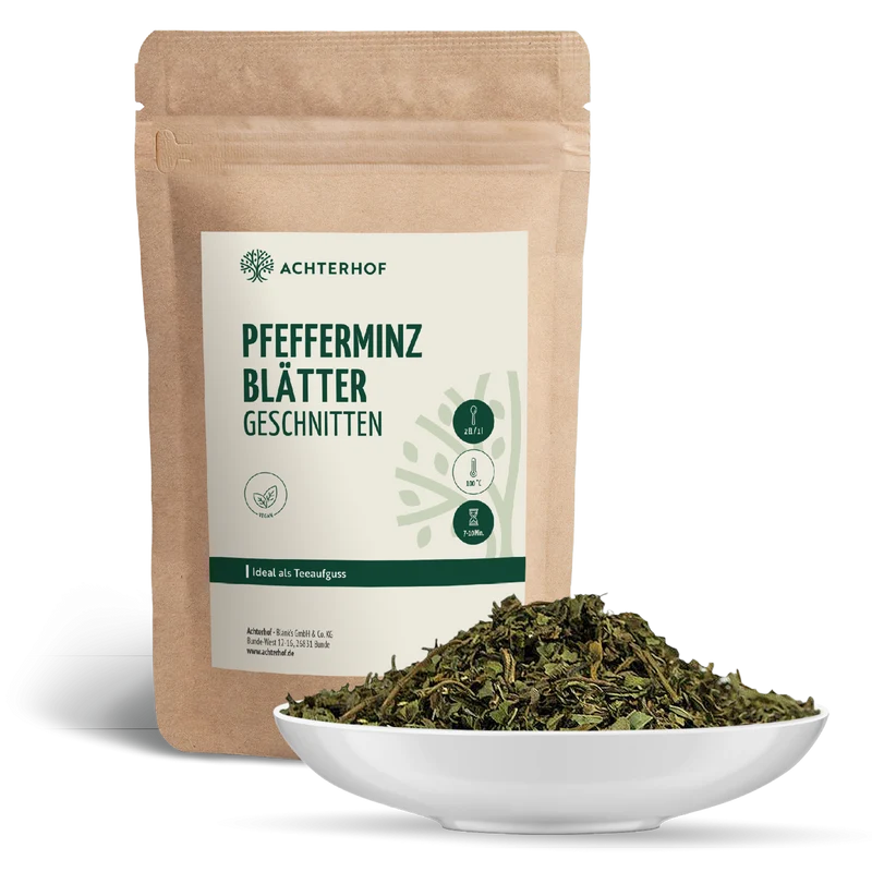 Pfefferminzblätter geschnitten (500g)