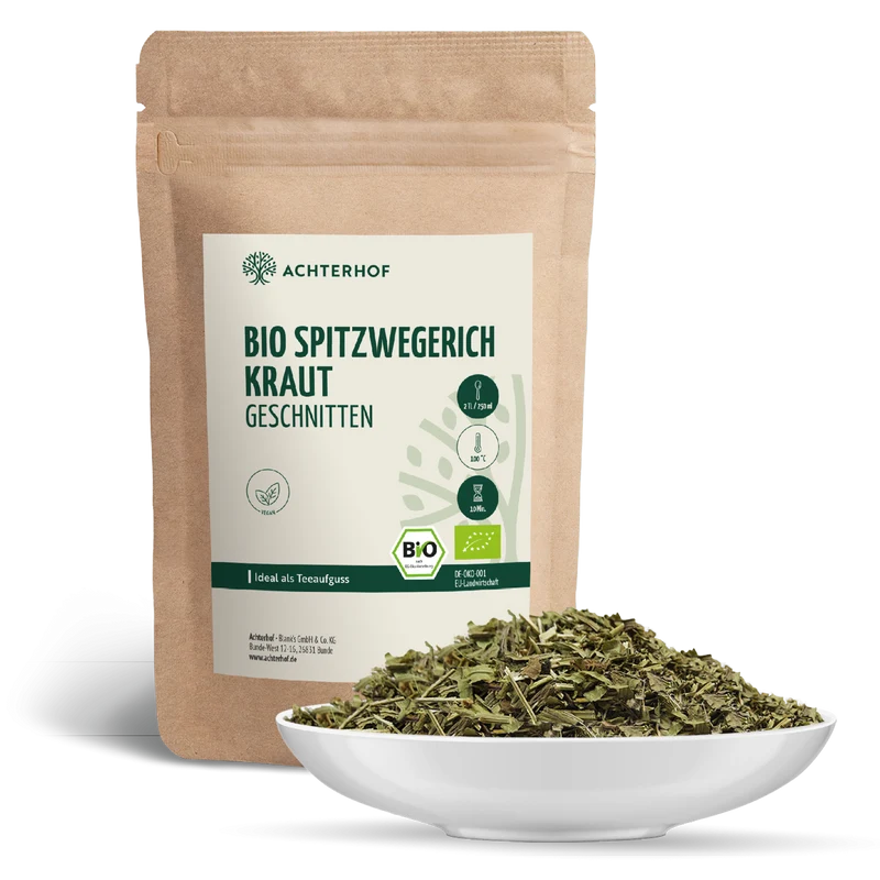 Spitzwegerichkraut geschnitten Bio (100g)