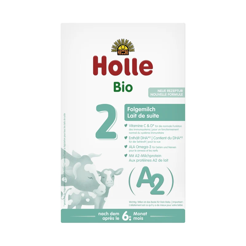 A2 Bio-Folgemilch 2 nach dem 6. Monat (400g)