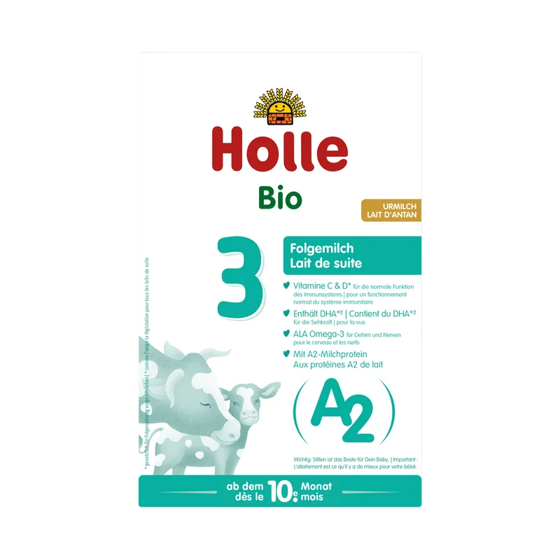 A2 Bio-Folgemilch 3 ab dem 10. Monat (400g)