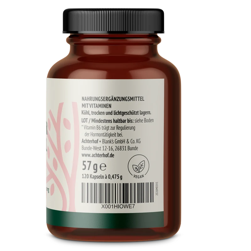 Mönchspfeffer + Yamswurzel Kapseln (120 Kapseln)