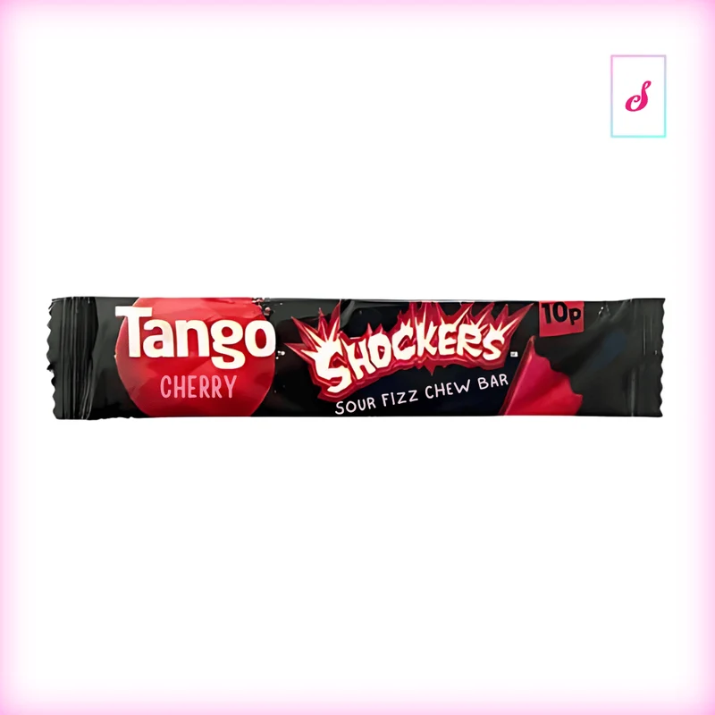 3x Tango Shockers Cherry Sour Fizz Chew Bar