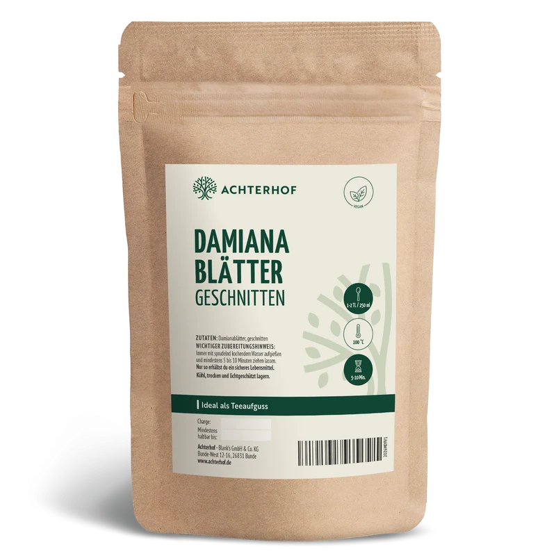 Damianablätter geschnitten (100g)