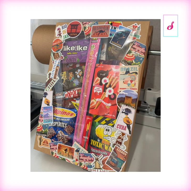 Süße Box Weltreise