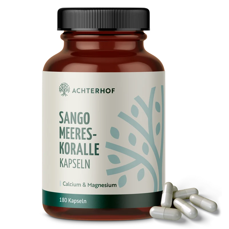 Calcium Magnesium Sango Meereskoralle Kapseln (180 Kapseln)