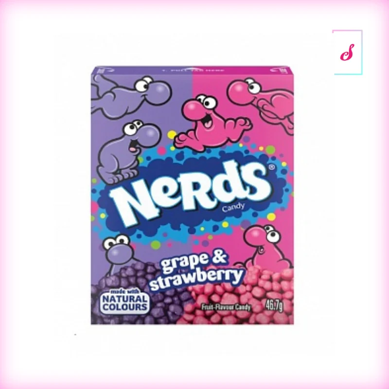 Wonka Nerds Grape & Strawberry Theatre Box small