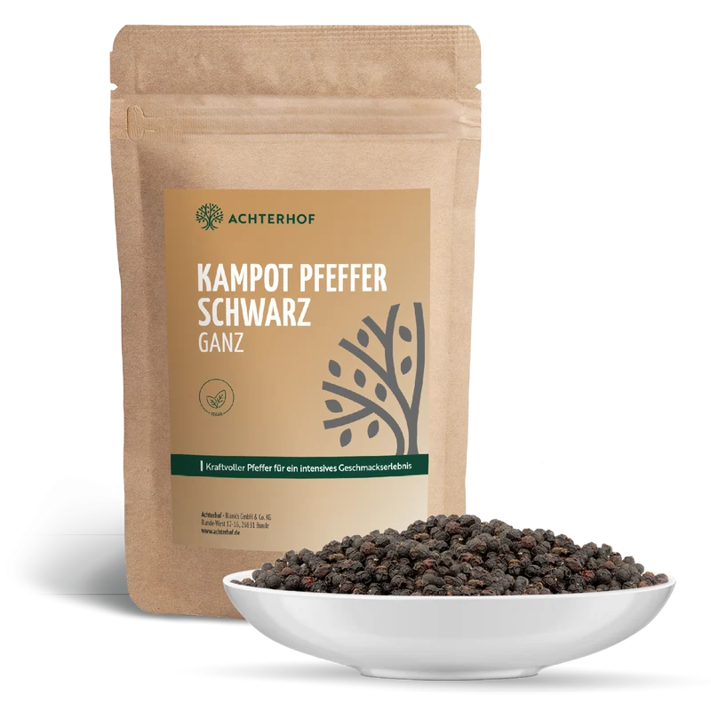 Kampot Pfeffer schwarz ganz (50g)