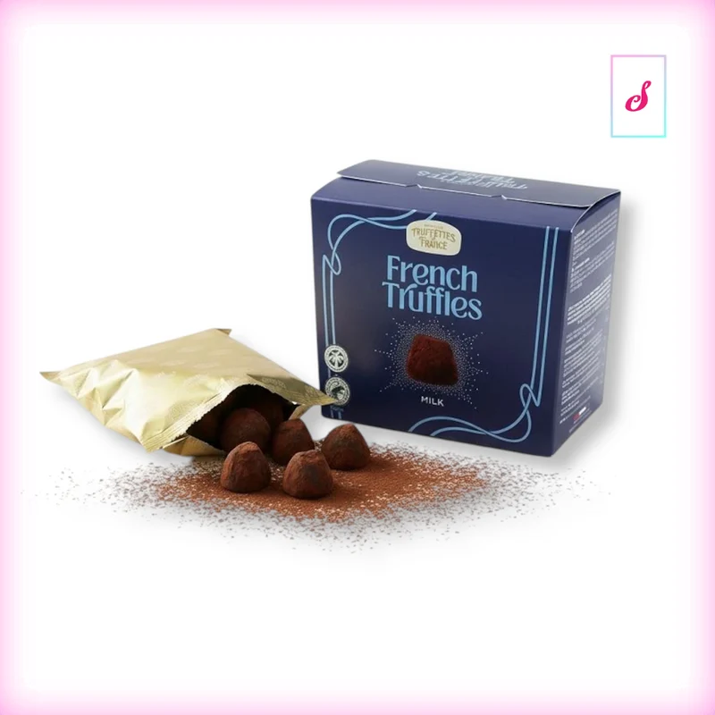 Edle Trüffelpralinen mit Milchschokolade