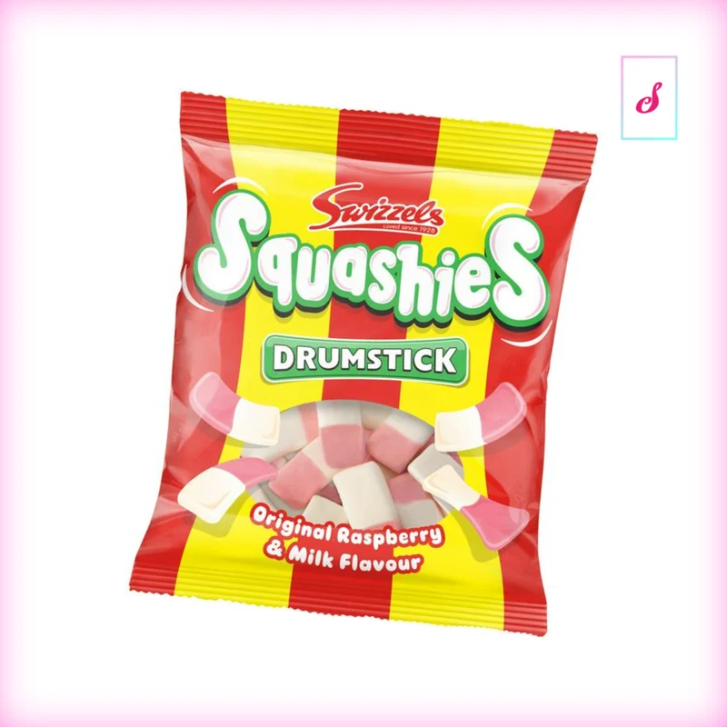 Squashies Swizzels Original Raspberry & Milk