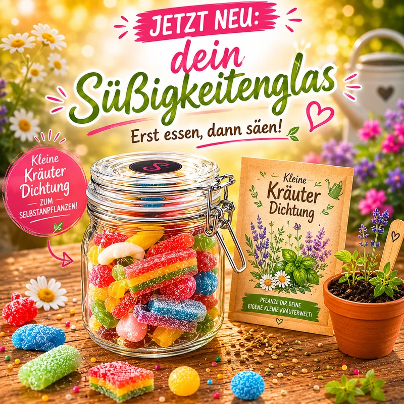 Süßigkeitenglas Mix Süß und Sauer 430g