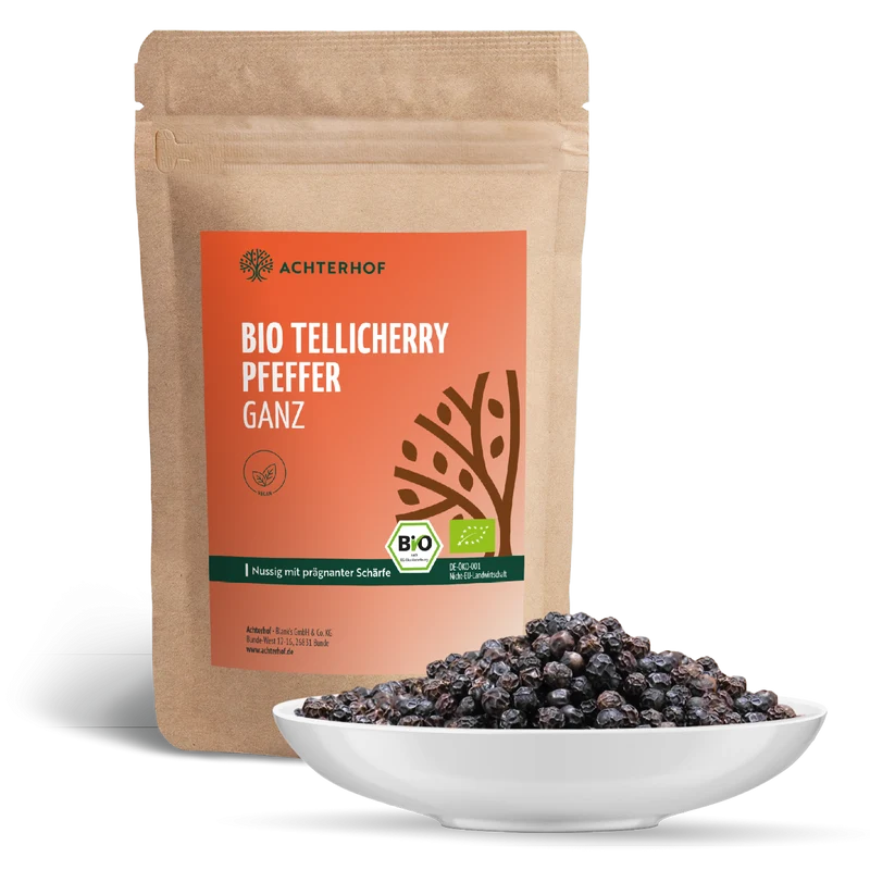 Tellicherry Pfeffer ganz Bio (250g)