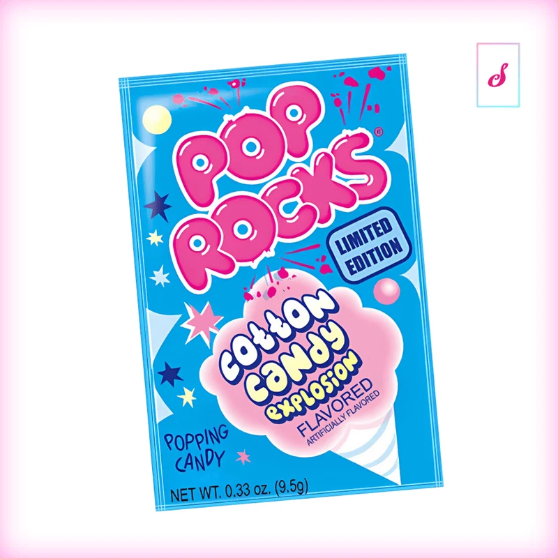Pop Rocks Cotton Candy Explosion Popping Candy
